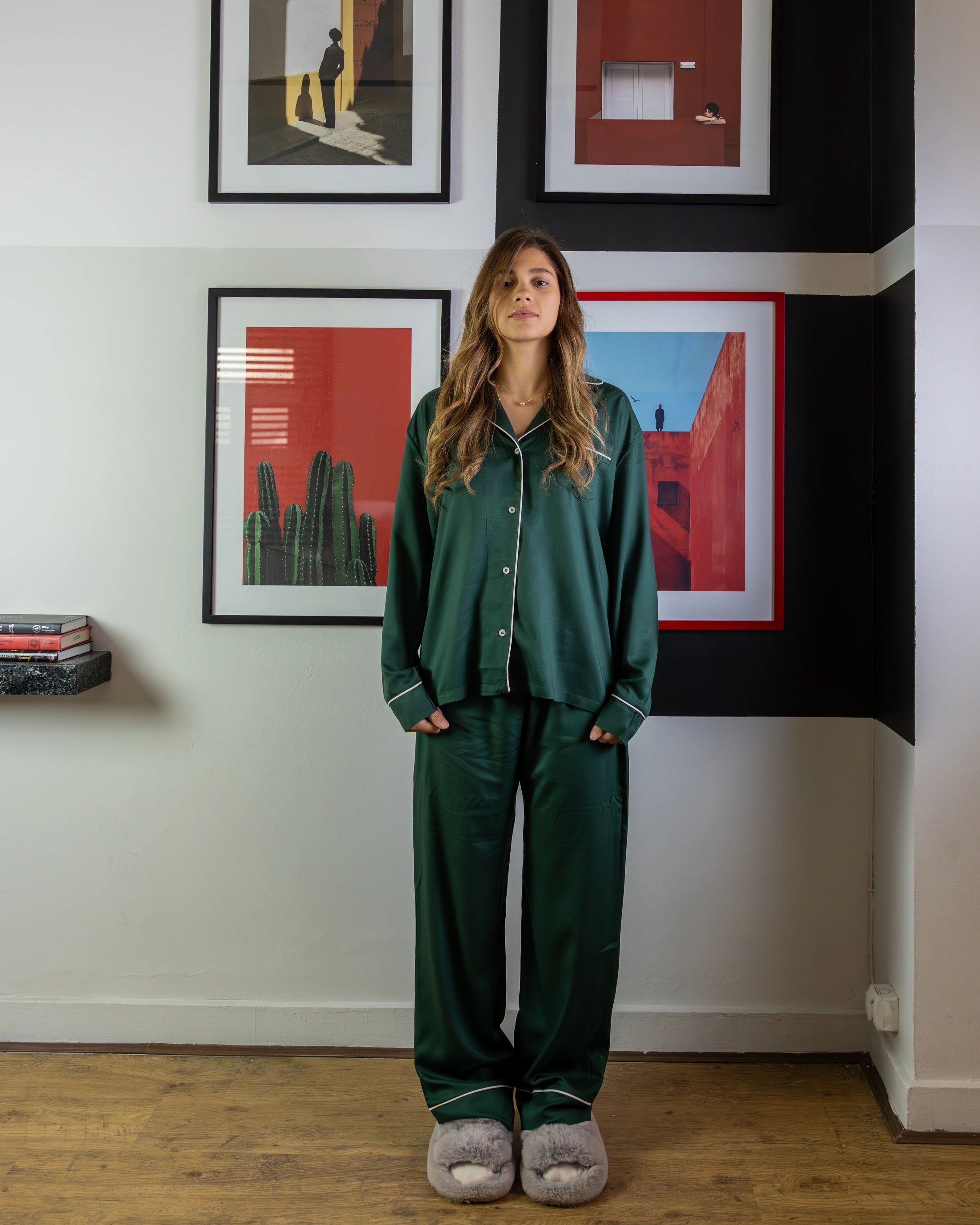 Emerald Timeless Long Sleeves Pajama Set