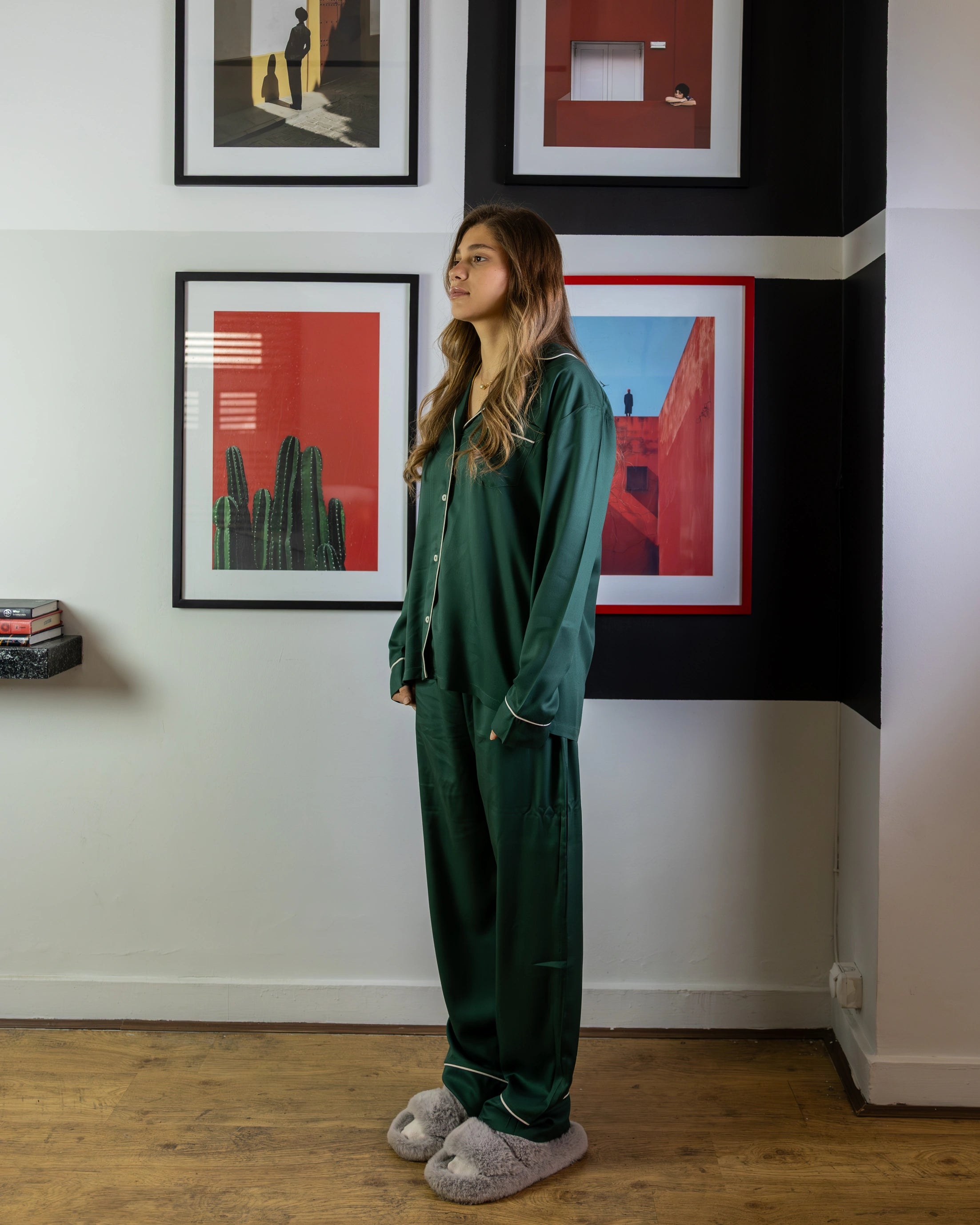 Emerald Timeless Long Sleeves Pajama Set